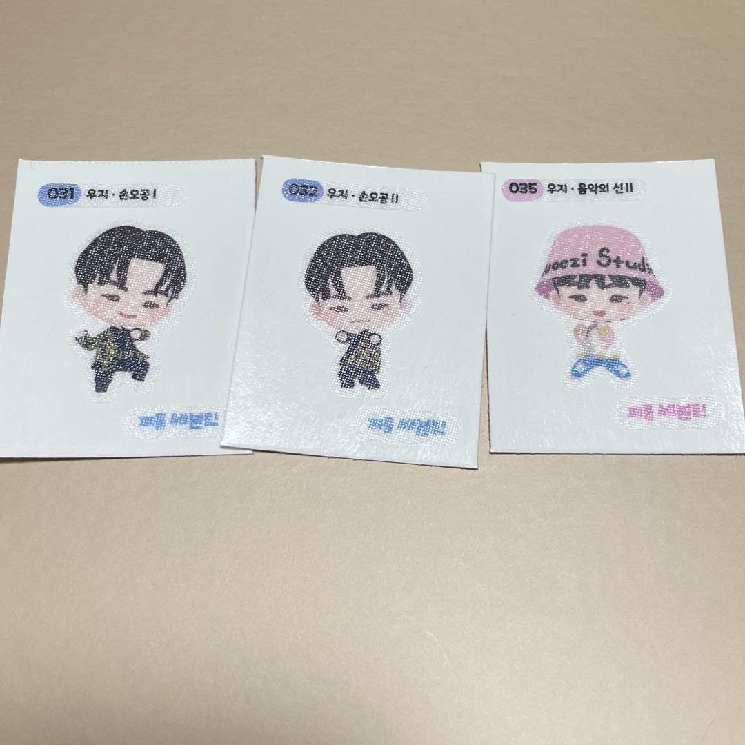 

[USED] Korea exclusive GS25 SEVENTEEN Pazuchi Uzi 031 032 035