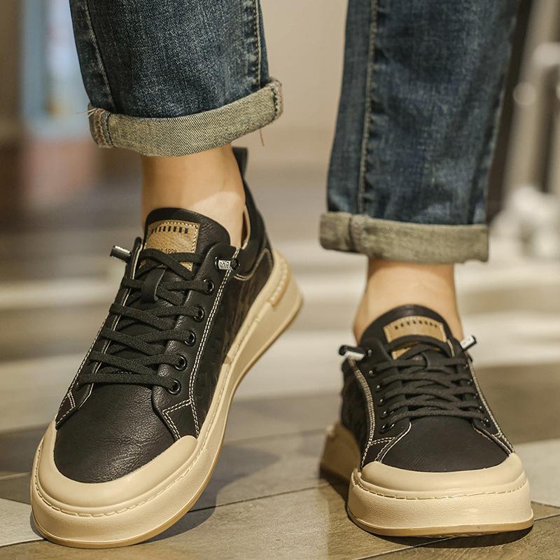 New flash wear German training shoes retro style lace-free casual shoes low-top cushioning skateboard shoes