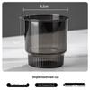 Punch-Free Wall-Mounted Bathroom Set: Toothbrush Holder & Mouthwash Cup Storage Rack
