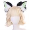 Realistic Kitten Ears Hairband Furry Headbands Plush for Coser Role Play and Photography Props