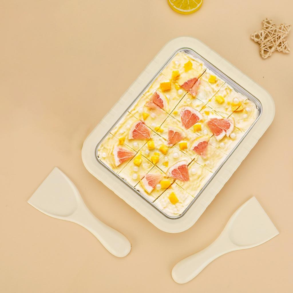 Mini Eiscremeplatten-Maker Sofortige Kälteplatte Süße Rollpfanne für Kinder Familien Geburtstagsgeschenk Buffet Smoothie-Zubereitung