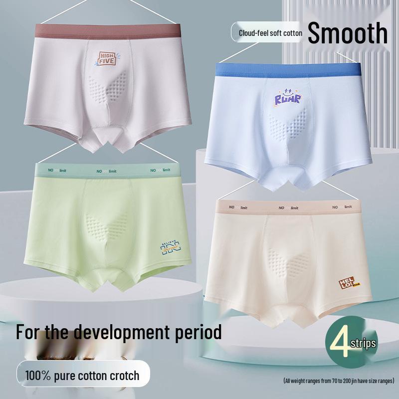 Boys' Pure Cotton Boxer Briefs  - Year of the Rat