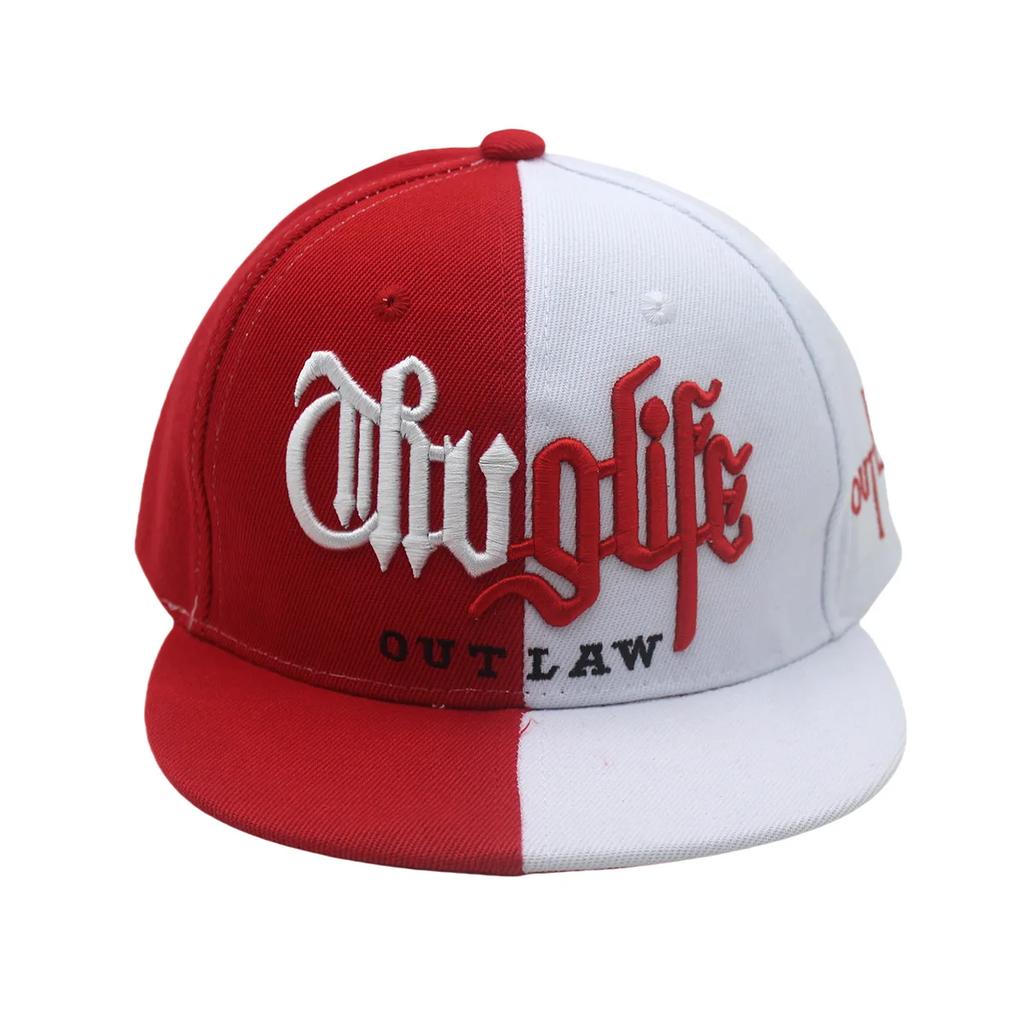 Color Matching Letter Embroidery Flat Edge Baseball Cap European and American Men's and Women's Outdoor Leisure Hip-hop Hat