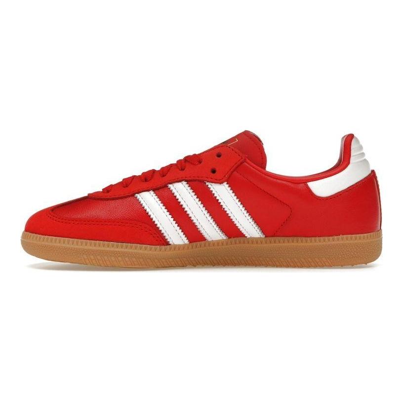 adidas Samba OG Scarlet White Women Sneakers Red Better-Scarlet Gum IE6524