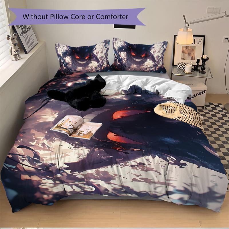 Ethereal Dragon Flight Printed 3pcs Bedding Set Soft Microfiber 1 Duvet Cover And 2 Pillowcases Home Bedroom Decor Xmas Gift K1798