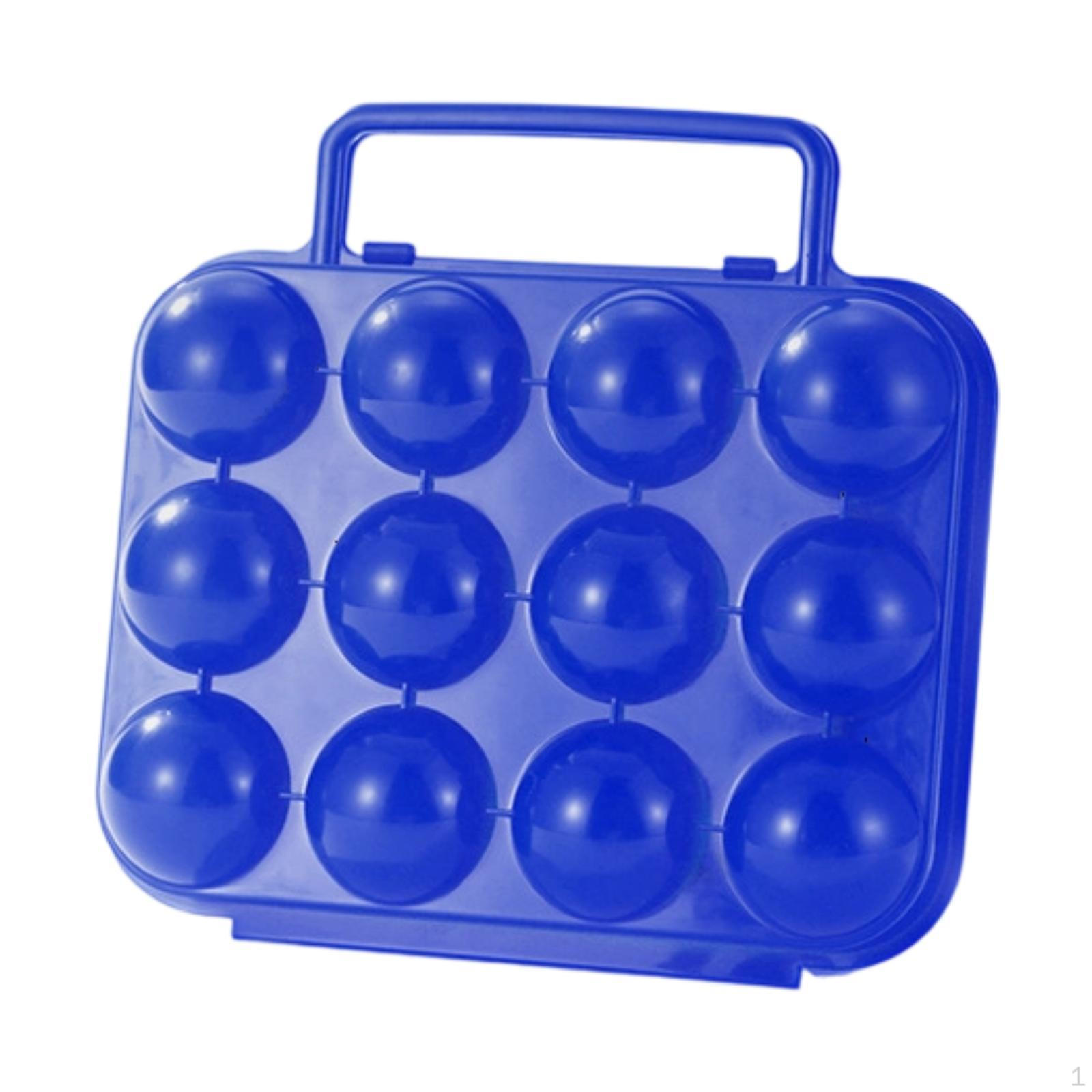 

Контейнер для хранения яиц на 12 отделений для активного отдыха и домашнего использования