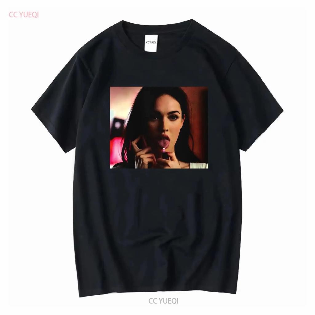 Jennifers Body T Shirt Megan Fox Horror Movie Long or Short Sleeves Vintage Washed Comfortable Streetwear Homme Versatile