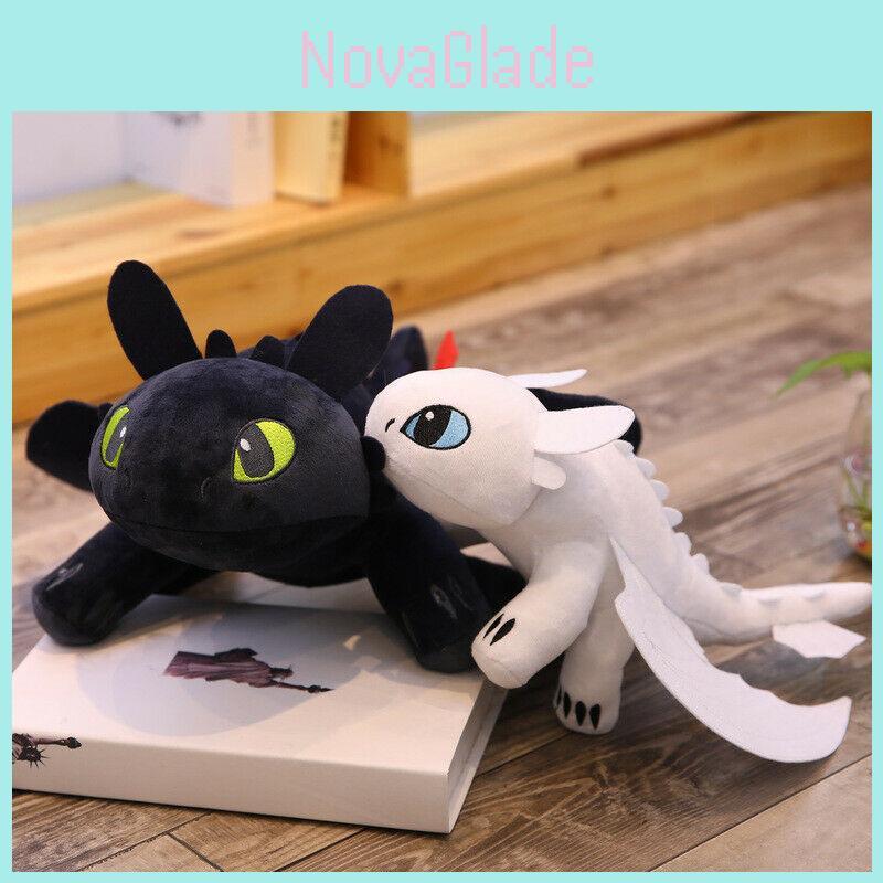 How To Train Your Dragon Toothless Night Fury Soft Plush Toy 20cm 25cm 35cm 45cm 65cm Educational Gift For Kids
