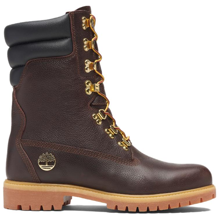 Timberland Premium Espresso Soft Comfortable High-Top Martin Boots Men boots Brown A2MYWEXU