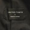 UNITED TOKYO Made In Japan Tapered Pants 1 Black Cocoon Women Used