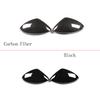 ABS Carbon Fiber/Black For Maserati Grecale 2026 2026 Car Rearview Side Mirror Decorate Cover Trim Sticker Exterior Accessorie