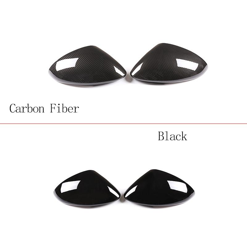 ABS Carbon Fiber/Black For Maserati Grecale 2026 2026 Car Rearview Side Mirror Decorate Cover Trim Sticker Exterior Accessorie
