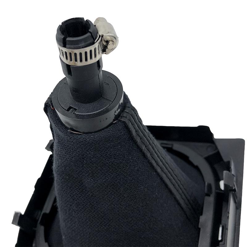 Pommeau de levier de vitesse 5/6 vitesses Soufflet Collier de soufflet Pour VW Golf 6 MK6 R20 Golf 5 A5 MK5 GTI GTD Jetta R32 A6 2004 2005 2007 2008-2014