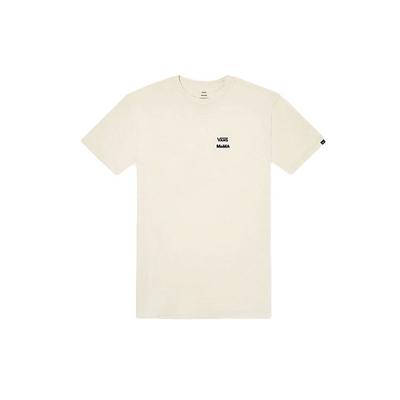 Vans X MoMA Kandinsky Kollaboration Bedrucktes Kurzarm-T-Shirt Unisex Oberteile Weiß VN0A4TUQ1ID