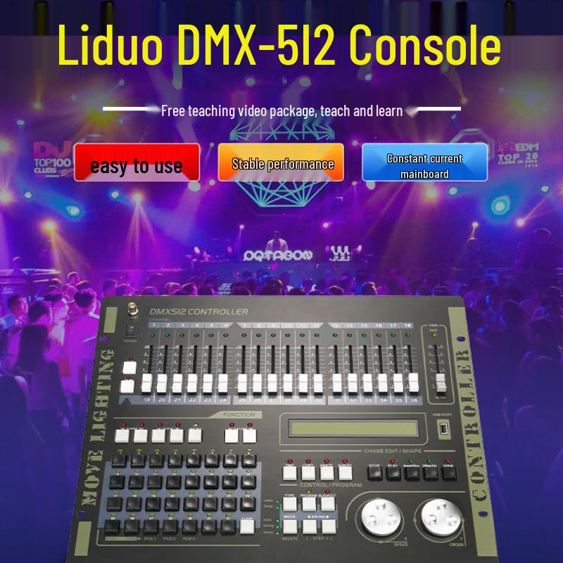 MOWL DMX512 SuperPro Lighting Console