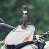 CNC Aluminum Alloy Motorcycle Windshield Mount Bracket For Gopro/Insta360 GO/Pocket Mobile Phones Action Camera Mount Clamp