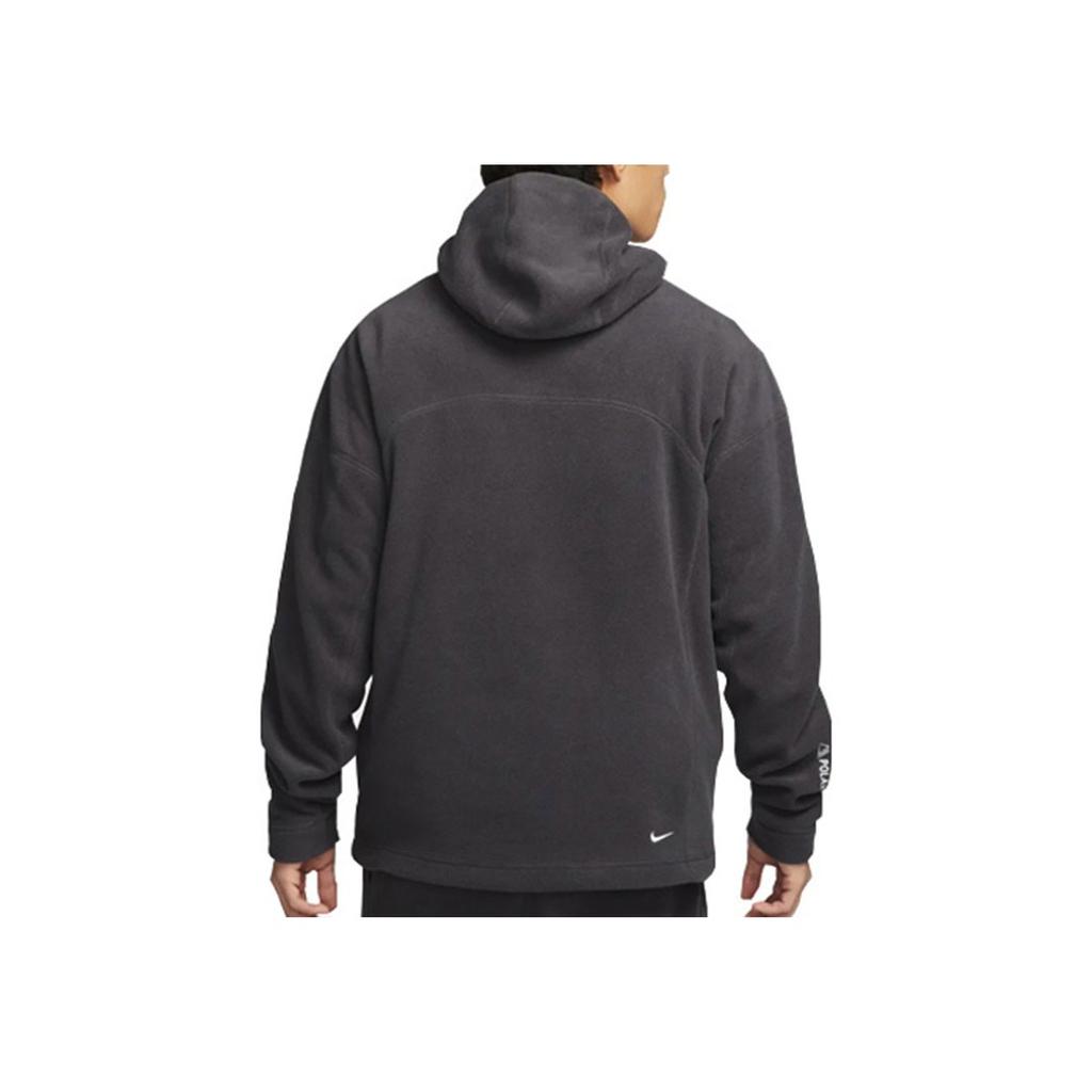 Nike ACG Series Wolf Tree Solid Logo Long Sleeve Hoodie American Vintage Sweatshirt Men Hoodies Coal-Black DQ5780060