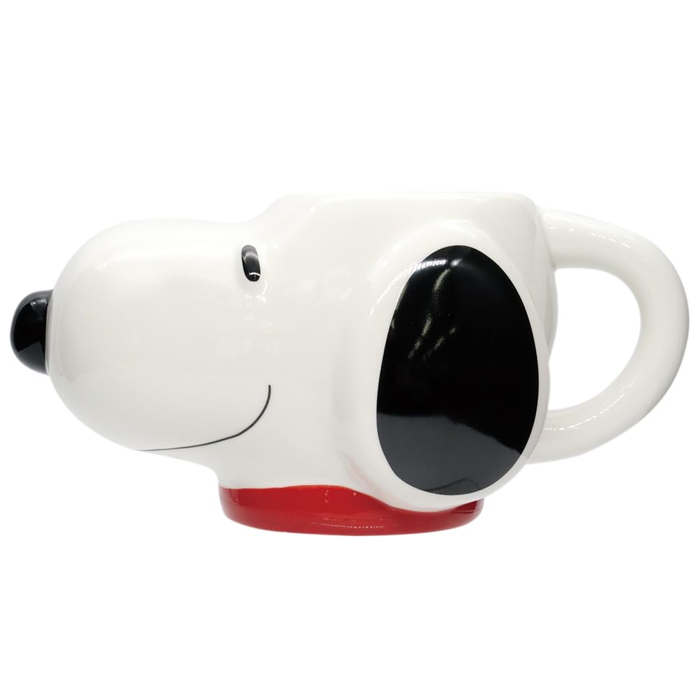 

Onishi Ken Seihan PEANUTS Face Mug SNOOPY Size: Approx. W10.3 D19 H9.2 PK-2810