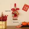 Spring Festival High-Grade Chinese Knot Fu Character Ornament for Living Room Door