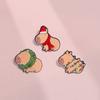Unique Multicolor Cartoon Character Brooch Stylish Alloy Pin For Men Women And