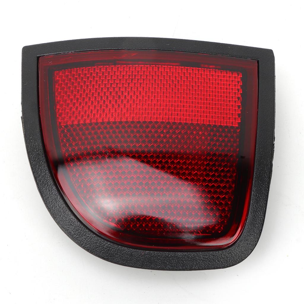 Rear Bumper Reflector Red Bumper Tail Side Reflector Panel Replacement for Mitsubishi L200 Triton ML MN 2005 To 2015