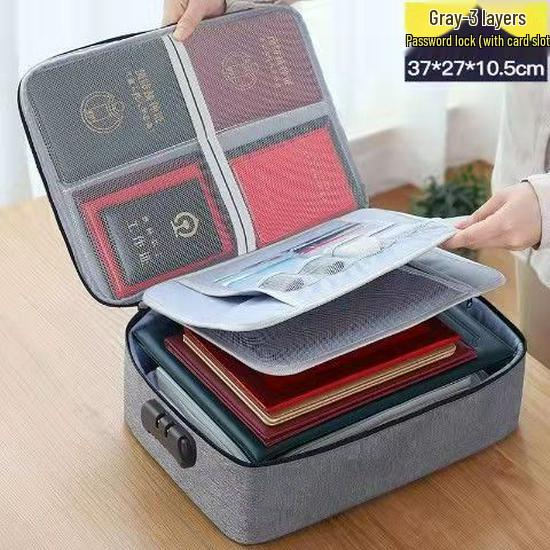 Водонепроницаемый дорожный кошелек для паспорта и органайзер для семейных документов