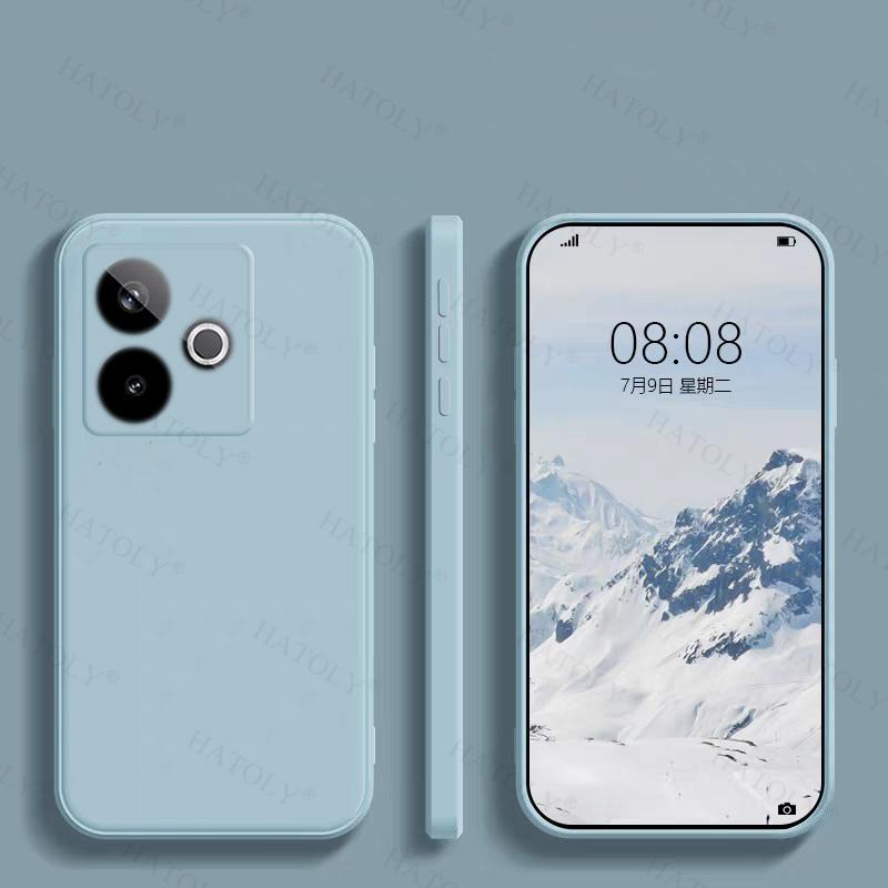 For Realme GT 7 Case Cover For Realme GT 7 Anti-knock Liquid Silicone Candy Color Case For Realme GT 7 Case 6.78 inch