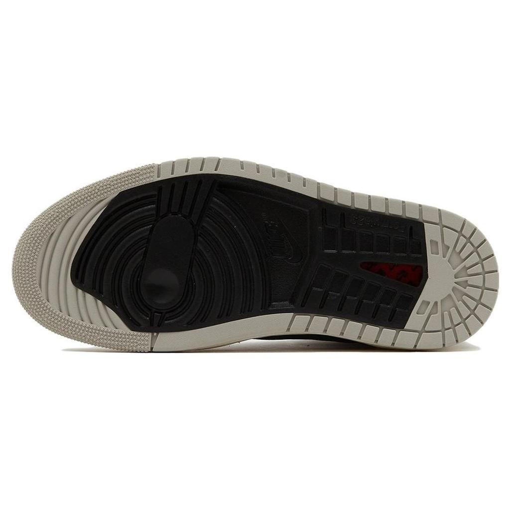 Air Jordan 1 High Zoom Comfort 2 Light Iron Ore Women Sneakers Grey Black Coconut-Milk DV1305-001
