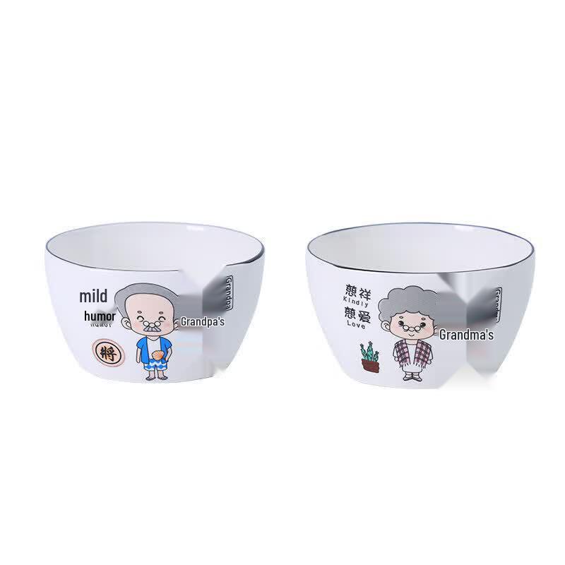 Creative Cartoon Family Ceramic Bowls