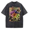 JOJO's Bizarre Adventure High-Quality Cotton Shirt Manga Men's T-Shirt