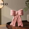 Dried Flower Holder Ceramic Bow Vase with Star, Decorative Flowers Vase, Creative Romantic Home Accessories Arrangement for Living Room Table