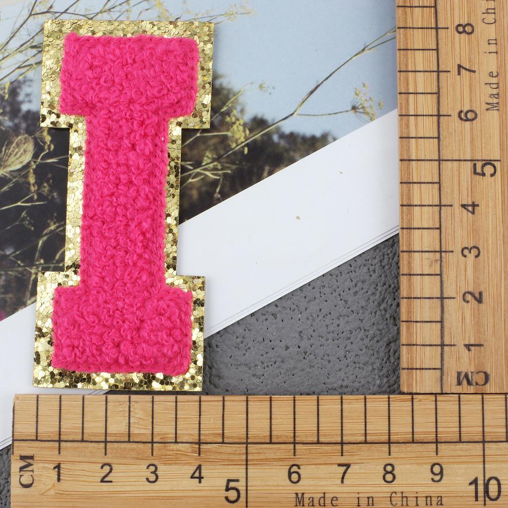 Mixed Color English Alphabet Embroidery Cloth Sticker Digital Towel Embroidery Computer Embroidery Stamp Clothes Smiley Face Patch Sticker