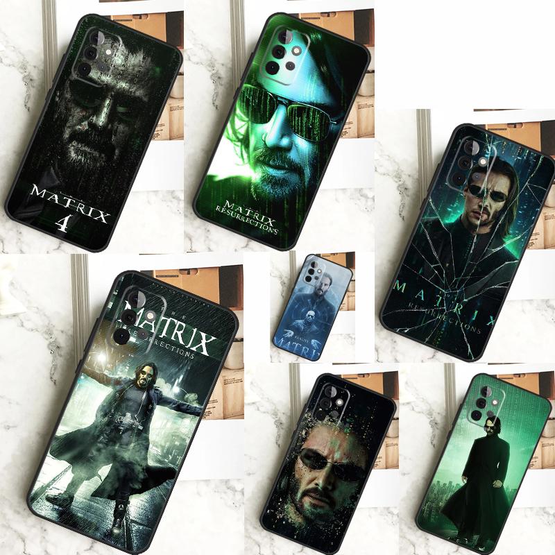 Matrix 4 Art Case For Samsung Galaxy A54 A34 A14 A15 A35 A55 A52 A32 A12 A51 A71 A33 A23 A13 A53 Coque