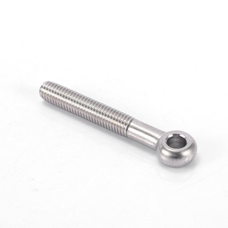 304 Stainless Steel M10/M12 Eye Bolts: Round Head with Hole