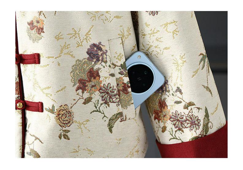 2026 Mother's Day Fashionable Spring Jacket: Chinese Style Top for 50+ Women