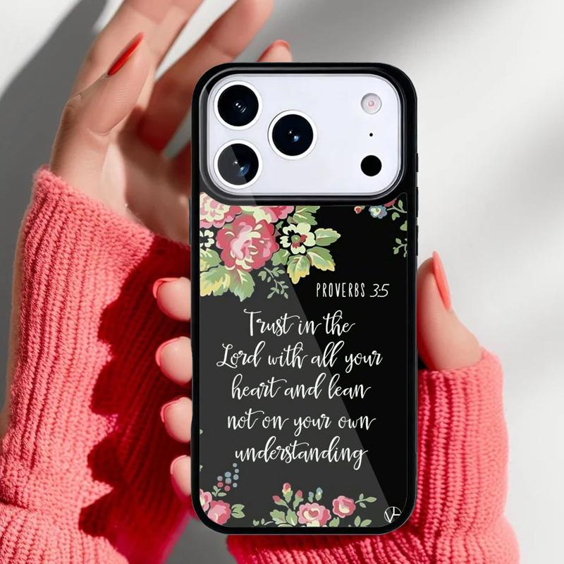 Bible Verse Faith Jesus Cross Phone Case for iPhone 17 16 15 14 13 Pro Max Back Cover for 12 11 Pro Coque