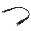 LED Neck Reading Light 3 Colors 3 Brightness Levels Bendable Arm Rechargeable Book Light for