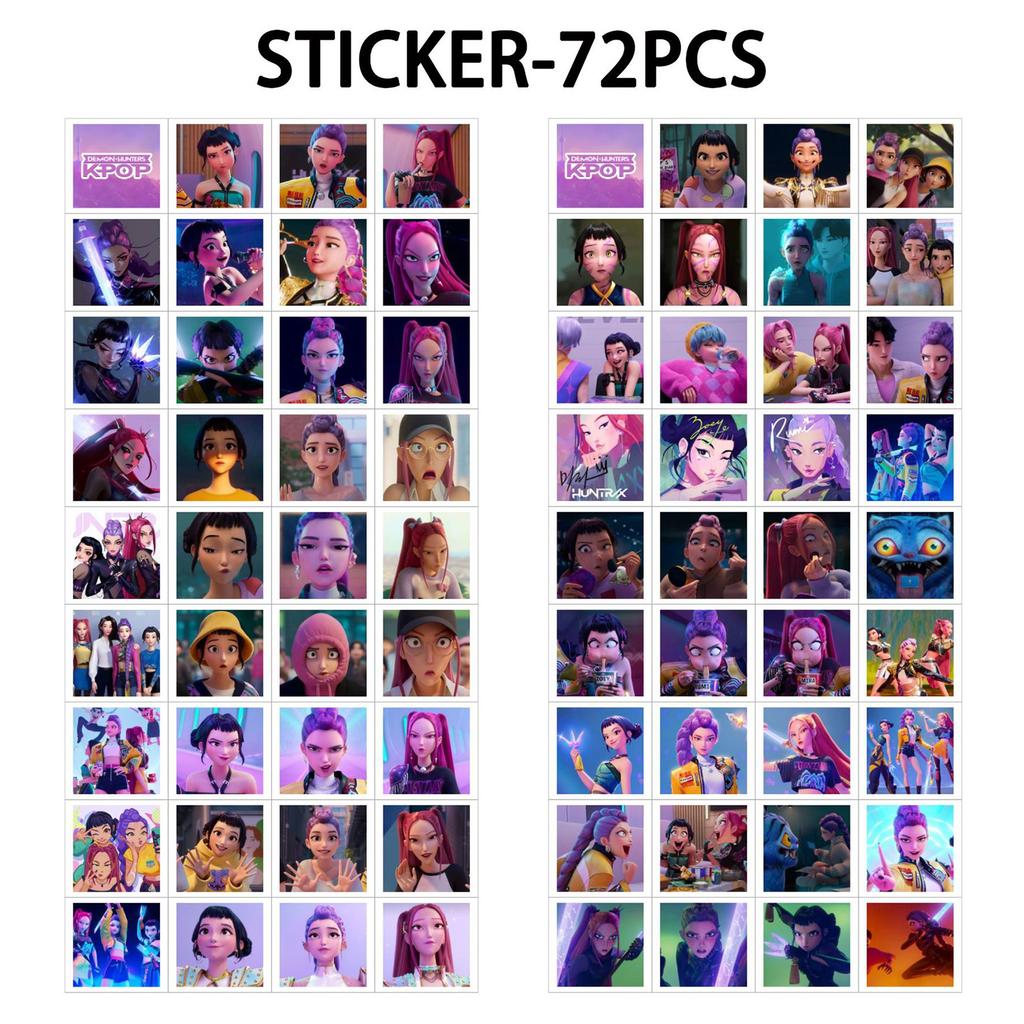 132 Double Sided HD Color Printed Photo Cards Of Anime Characters, Anime Peripheral Collection Cards, Stickers And Greeting Cards