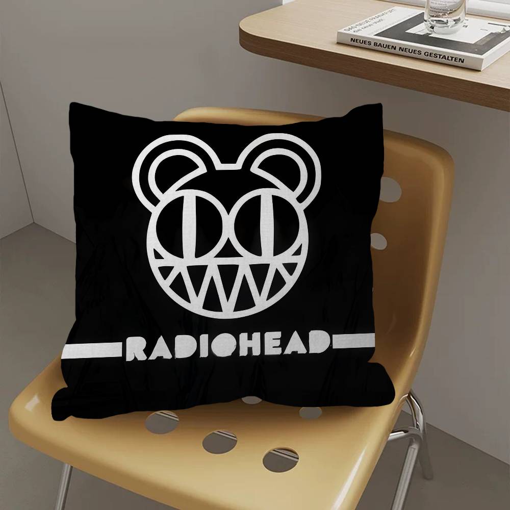 Band R-radioheadS Pillow Gift Home Office Decoration Bedroom Sofa Car Cushion Cover Case 45x45