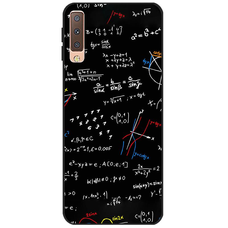 Cases For Samsung Galaxy A7 2018 Cover Silicon Color Phone Case Cover For Samsung A7 2018 A750 A750F 6.0 Inch Protective Shell