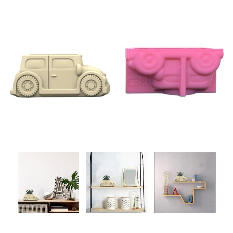 Silicone Resin Molds for Making Succulent Plant Pot Flower Pot Candle Holder