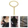 Punk Rock Heart Pendant Necklace Hip Punk Rock Inspired Necklace with Adjustable Heart Charm Stylish Neck Chains