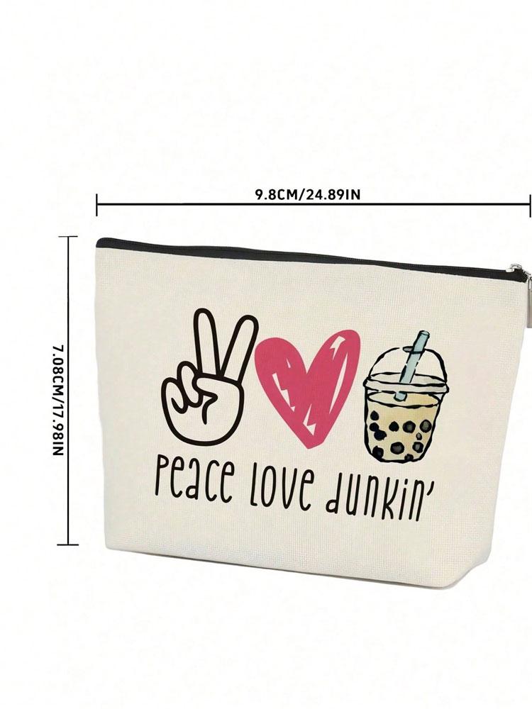 

1PC digital printed Taylor cosmetic bag Waterproof polyester portable item storage bag