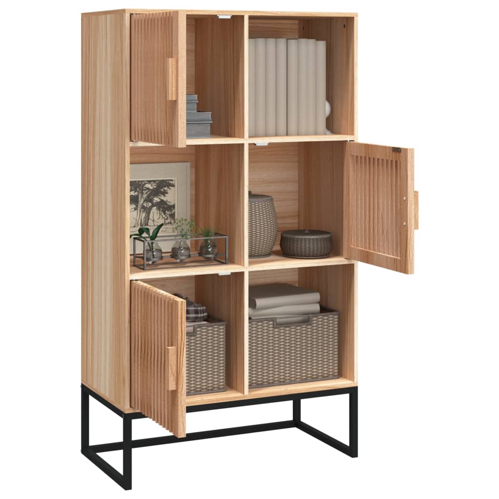 Highboard 70x35x125 Cm Engineered Wood