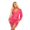 Missy Empire Womens/Ladies Poplin Ruched Mini Dress