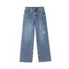 LAP Layered Skirt Set Damaged Wide Pants Ar1Dp267
