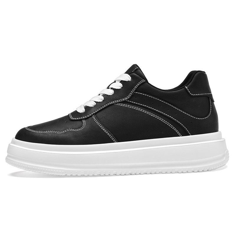 Men's Height-Enhancing Platform Shoes - 8CM or 6CM Elevation, Thick Sole, Casual Sports Style