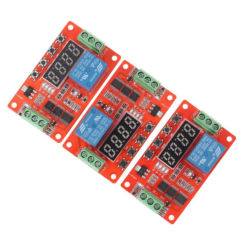 Frm01 Dc 5/12/24V 1 Channel Multifunction Relay Module Loop Delay Timer Switch