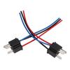 2Pcs H4 Male Socket Connection Line Cable Headlight Socket Headlight Connector Wiring Harness
