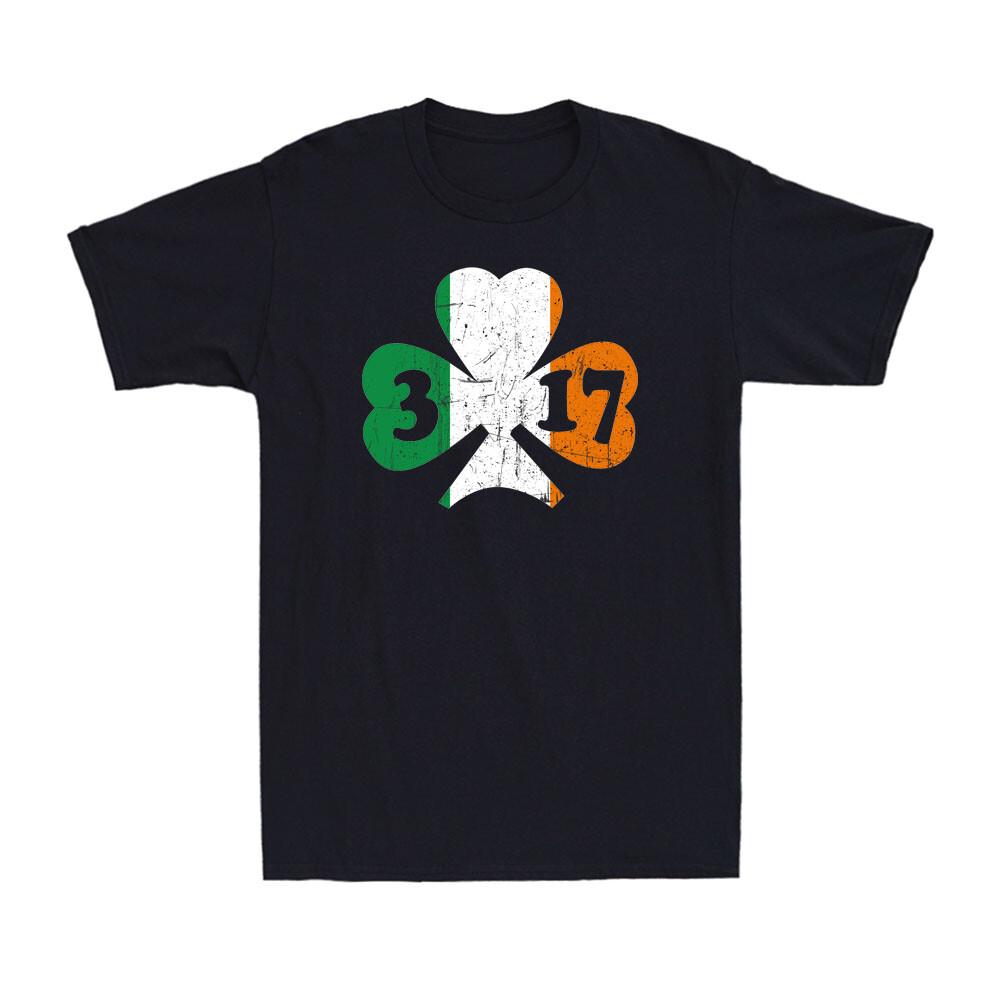 317 St Patricks Day Irish Flag Shamrock Ireland Vintage Gift Men s T-Shirt S разноцветный